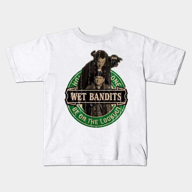 Wet bandits - Christmas Movie Kids T-Shirt by modar siap